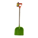 Juego para playa, pala, mango de madera, varios colores