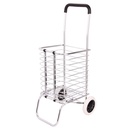Carrito de compras de metal
