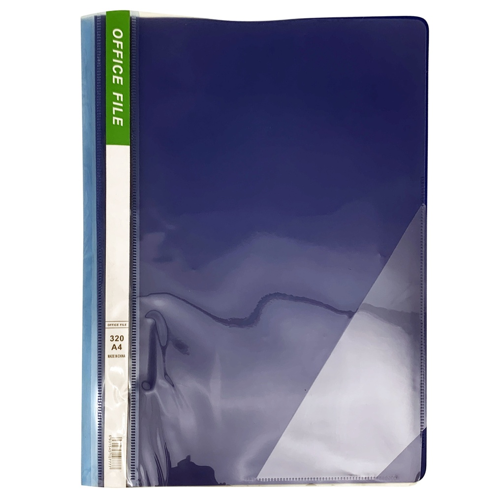 Carpeta A4 tapa transparente, PACK x12, varios colores
