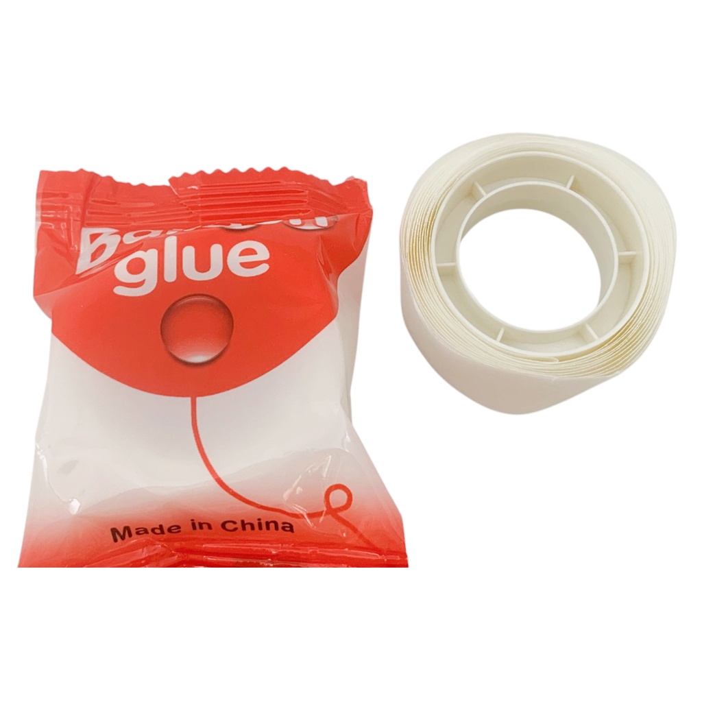 [G4036] Cinta adhesiva doble faz para globos, en bolsa