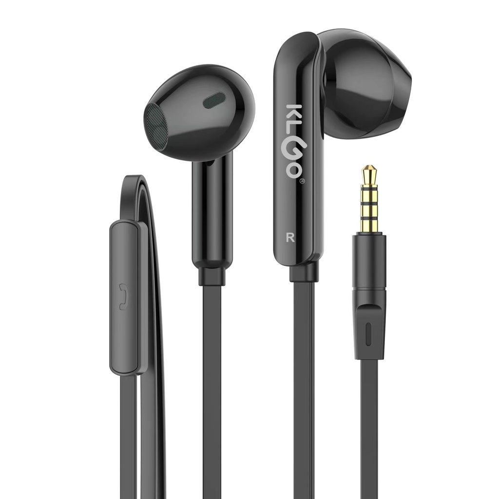 [HE1725] Auriculares con cable auxiliar 3.5mm, varios colores, KLGO en caja