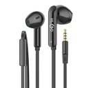 Auriculares con cable auxiliar 3.5mm, varios colores, KLGO en caja