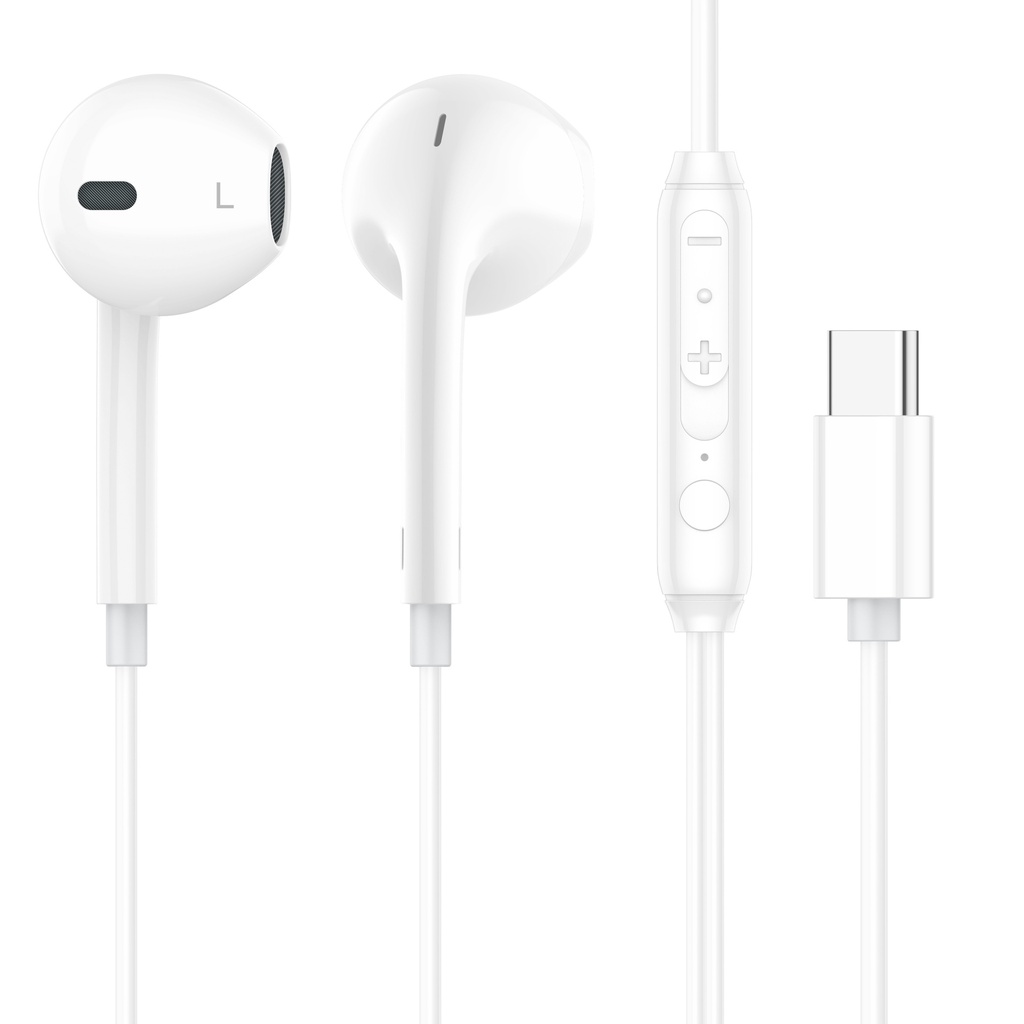 [HE1726] Auriculares con cable con salida C, KLGO en caja