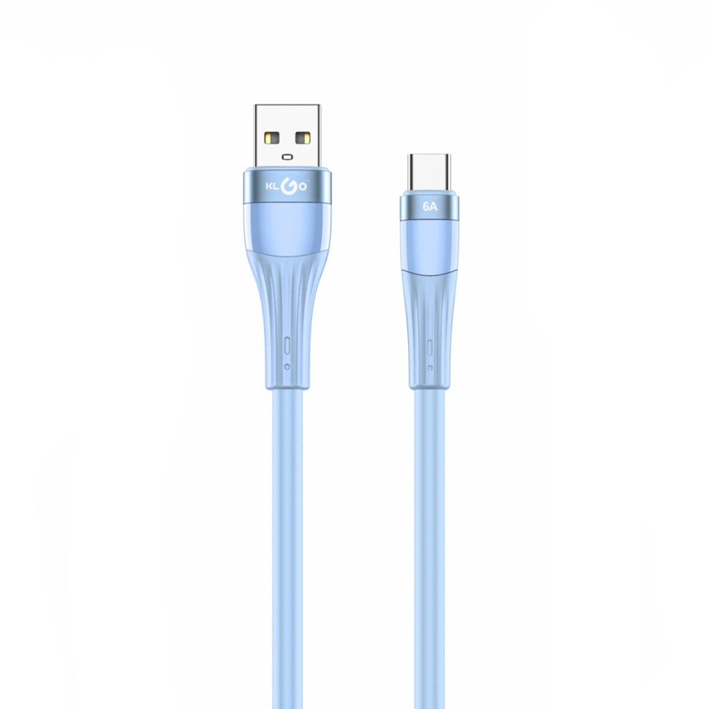 [HE1843] Cable USB-C, varios colores, KLGO, en caja