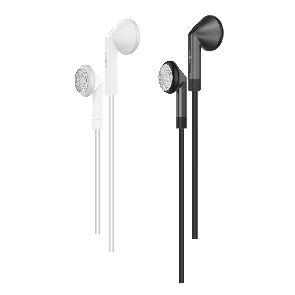 [HE2142] Auriculares con cable auxiliar 3,5mm, varios colores, KLGO, en caja