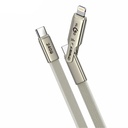 Cable USB 2en1 lightning y tipo C KLGO, en caja