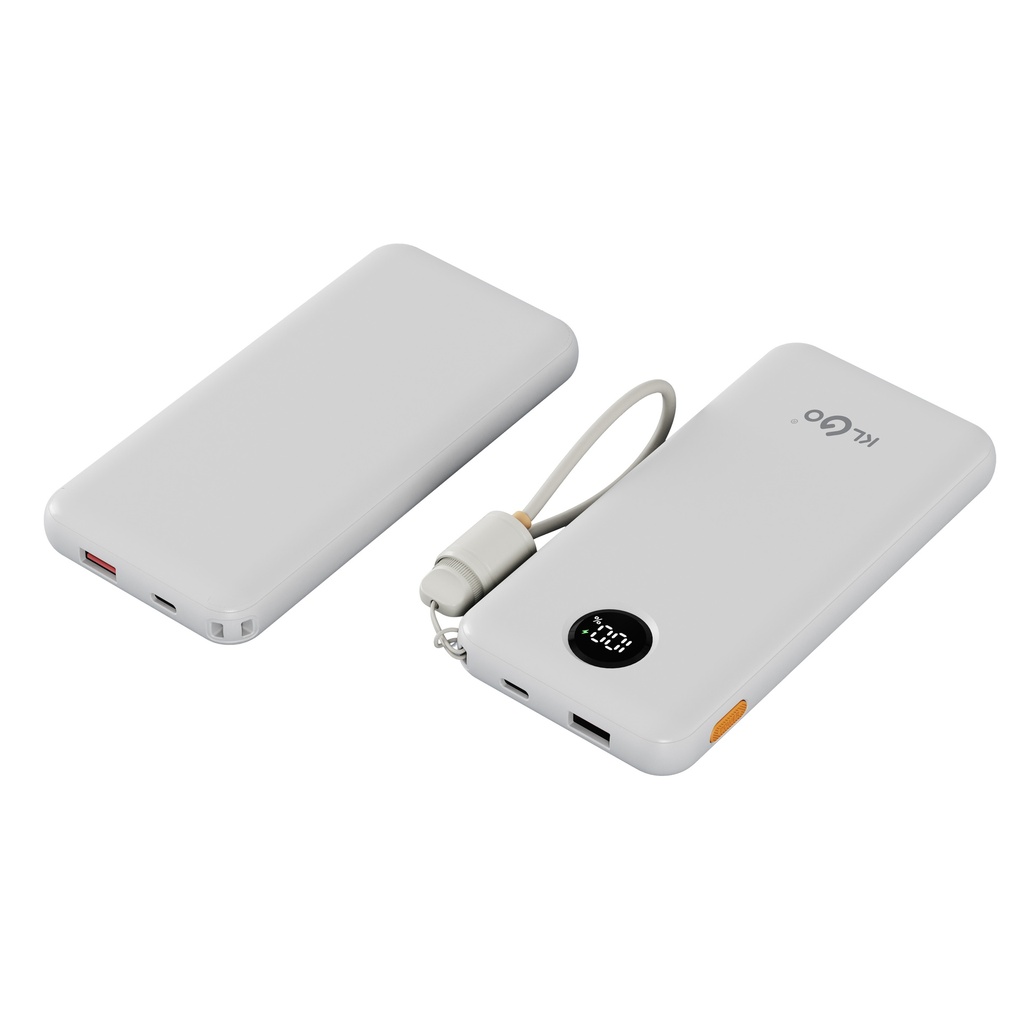 [HE2136] Batería portátil power bank 10000mah KLGO, en caja