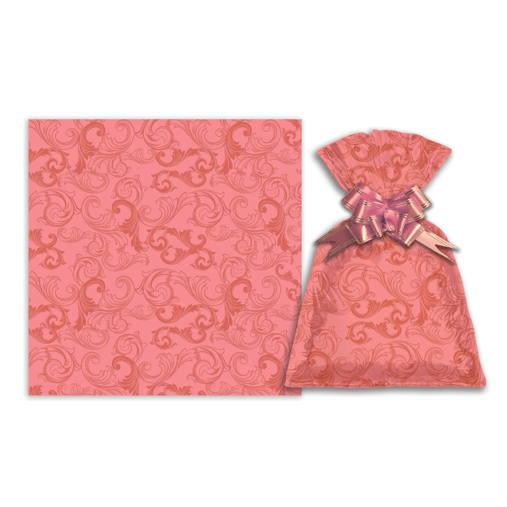 Bolsa de regalo metalizado símil velvet chica PACKx50
