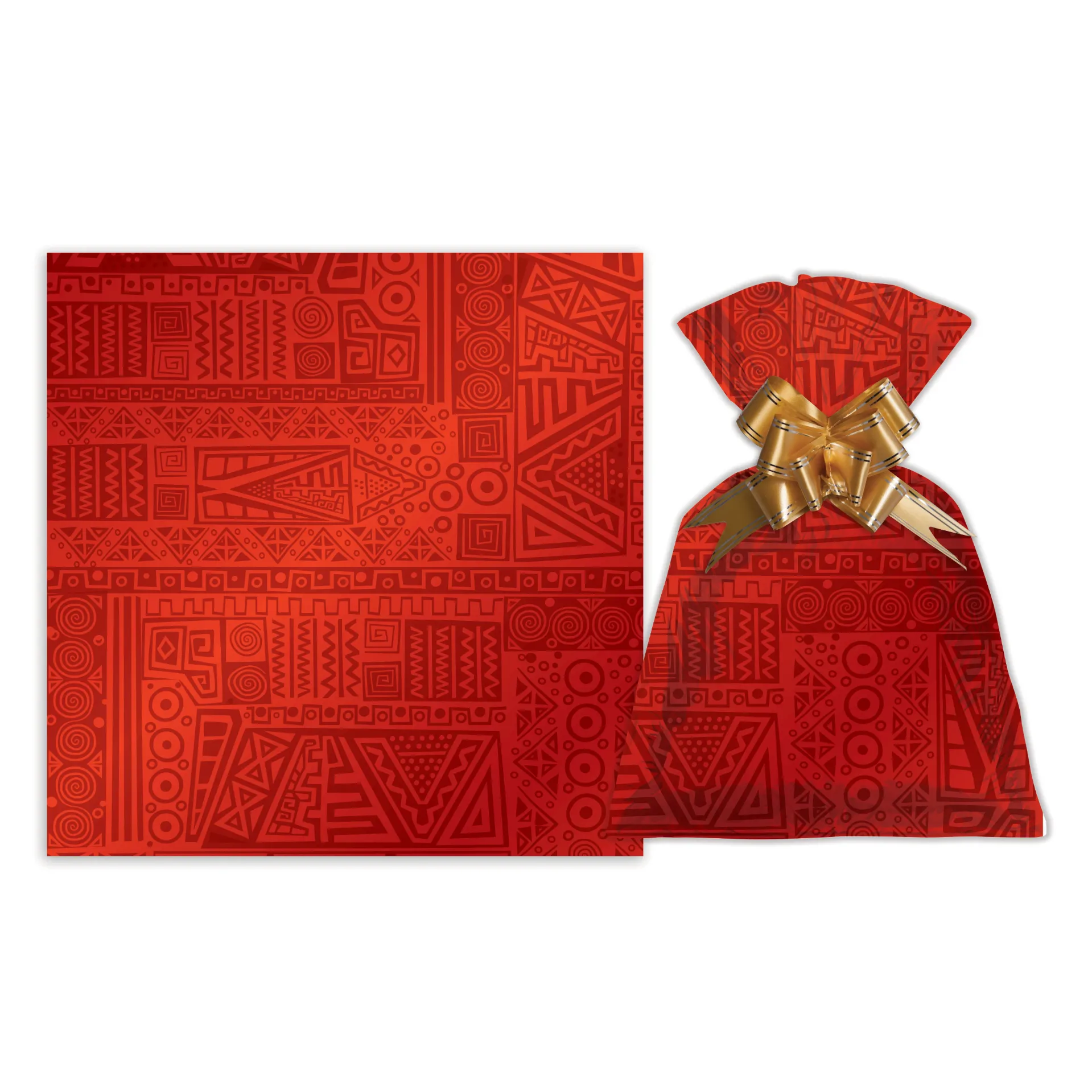 Bolsa de regalo metalizado símil velvet chica PACKx50