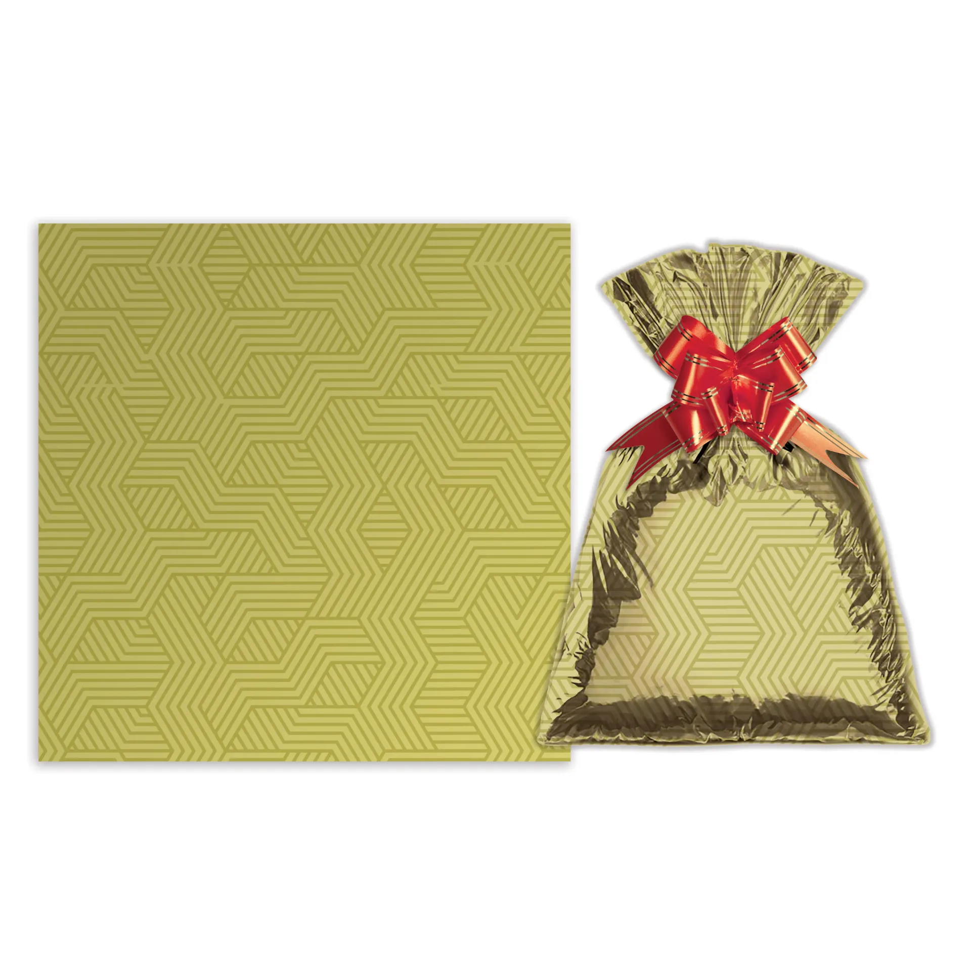 Bolsa de regalo metalizado símil velvet mediana PACKx50